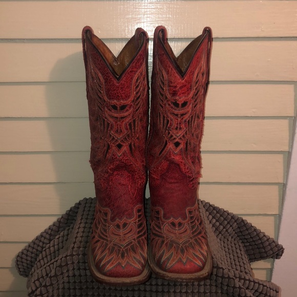 Lucchese Shoes - Lucchese Vintage Western Cowboy Boot